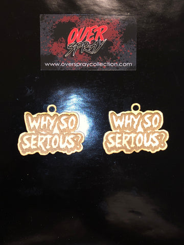Why So Serious (wood)