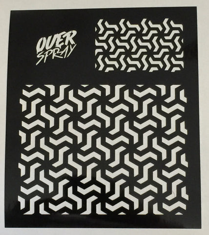 Eccentric #3 Vinyl Stencil