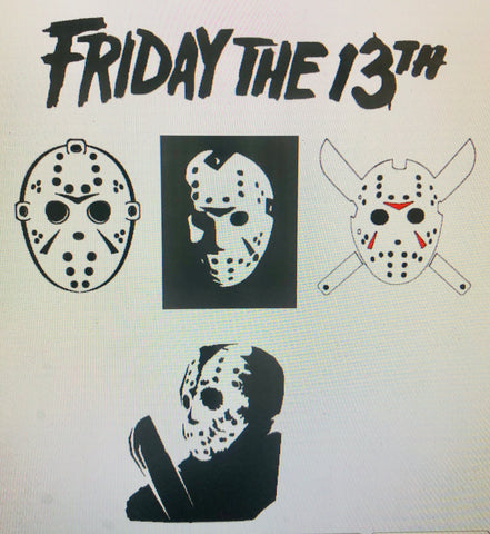 Friday the 13th Stencil Pack