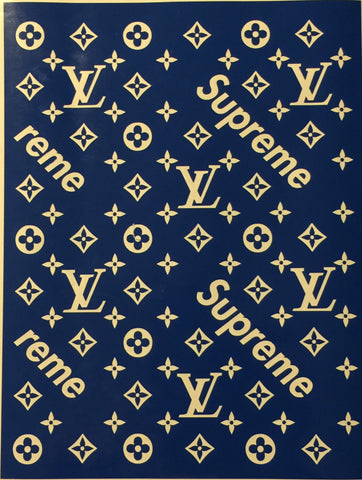 SUPREME x LV PRINT